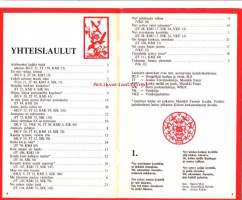 Kauneimmat joululaulut, 1985.  Suomen Lähetysseura. 25 laulun sanat.