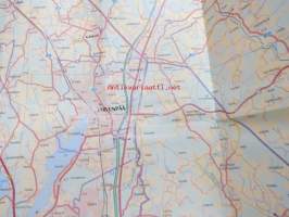 Helsingin seudun yleiskartta / översiktskarta över Helsingforsnejden 1 : 80 000