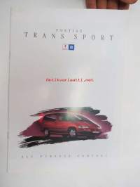 Pontiac Trans Sport -myyntiesite