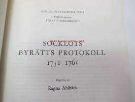 Socklots byrätts protokoll 1751-1761 (Socklots  by i Nykarleby socken)