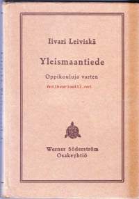 Yleismaantiede oppikouluja varten, 1945. 9. painos.