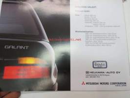 Mitsubishi Galant -myyntiesite