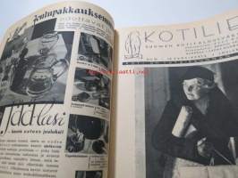 Kotiliesi 1936 nr 23 Kansikuva Martta Wendelin, Maailmannäyttelyn edellä, Lucia-juhla, joululahjoja koko kodille, jouluherkkuja,  joululeipomuskilpailun