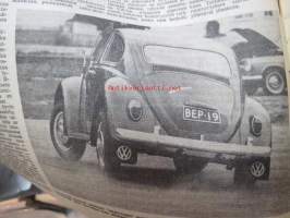 Moottoriviesti 1967 nr 2, sis. mm. seur. artikkelit / kuvat / mainokset; Fiat 1100, Kestotesti VW 1500 - Volkswagen Variant - Opel Kadett, Fiat 124 3kk koeajoraportt