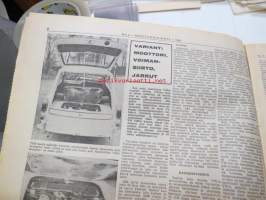 Moottoriviesti 1967 nr 2, sis. mm. seur. artikkelit / kuvat / mainokset; Fiat 1100, Kestotesti VW 1500 - Volkswagen Variant - Opel Kadett, Fiat 124 3kk koeajoraportt