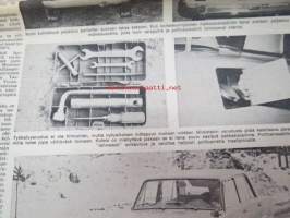 Moottoriviesti 1967 nr 2, sis. mm. seur. artikkelit / kuvat / mainokset; Fiat 1100, Kestotesti VW 1500 - Volkswagen Variant - Opel Kadett, Fiat 124 3kk koeajoraportt