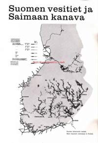 Suomen vesitiet ja Saimaan kanava.  1967?