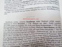 Släktkrönika Björklund-Sundberg (1635-1891) - En släktkrönika i memoarstil