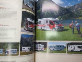 Dethleffs Motorcaravans 2008 -asuntoautot -myyntiesite + erillinen hinnasto