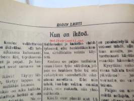 Kodin Lehti 1916 nr 45 -sisältää lyhyitä kertomuksia, asiapitoisia artikkeleita, ajanvietettä, ilmoituksia, ilmestynyt Uudessakaupungissa
