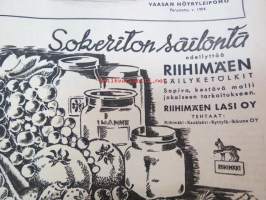 Kotiliesi 1943 nr 16, sisältää mm. seur. artikkelit / kuvat / mainokset; Kansikuvan sommitellut Doris Bengström, Värikäs päänalunen, Tyttärien kerho, Kun