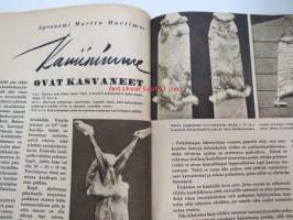 Kotiliesi 1943 nr 16, sisältää mm. seur. artikkelit / kuvat / mainokset; Kansikuvan sommitellut Doris Bengström, Värikäs päänalunen, Tyttärien kerho, Kun