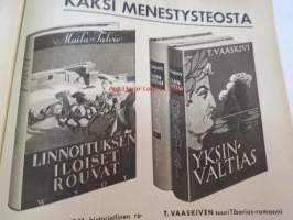 Kotiliesi 1943 nr 12, sisältää mm. seur. artikkelit / kuvat / mainokset; Puiset lastenrattaat, Saadaanko lopultakin lastensairaala?, Kesätyöt hedelmä- ja