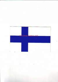 Suomen lippu -tarra