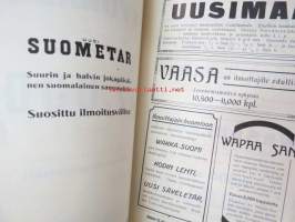 Ilmoitustaksa 1915 Suomen sähkösanomatoimiston ilmoitusosasto - Annonstaxa - Finska telegram byrions annonsafdelning