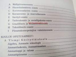 Taideteollisuuskeskuskoulu - Ohjelma