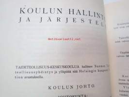 Taideteollisuuskeskuskoulu - Ohjelma