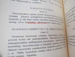 Helsingin Taideteollisuuskeskuskoulu : Järjestysmuodon ja opetusohjelman ehdotus 1917