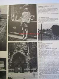 Me naiset 1967 nr 32 -mm. Riikinkukko Chelseasta Timothy Whildborne, Leirintäteatterissa on puku vapaa, Saapasjalkatyttö Nancy Sinatra, Haarlemin ihmeparantaja