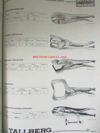 Tallberg työkaluluettelo - 100 vuotta työkaluja ammattimieheltä ammattimiehelle 1880-1980