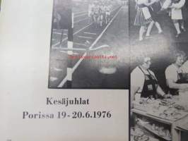 Joulukannel 1976 - Karjalan Liiton joululehti, sis. mm. seur. artikkelit ; Joulu Koti-Jaakkimassa, Viipurilaisii tyyppilöi, Karjalan naisten pellavatyöt tämän