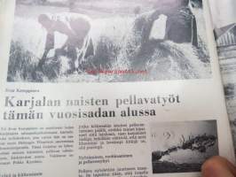 Joulukannel 1976 - Karjalan Liiton joululehti, sis. mm. seur. artikkelit ; Joulu Koti-Jaakkimassa, Viipurilaisii tyyppilöi, Karjalan naisten pellavatyöt tämän