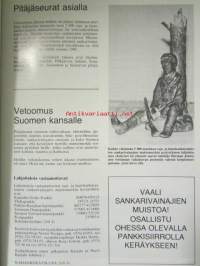 Nuori Karjala 1989 vuosikerta puuttuu nr 8,9 - Muistoja ja muisteluksia Karjalasta sekä karjalaisten ja heidän jälkeläistensä vaiheista