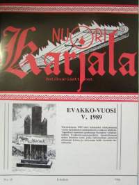 Nuori Karjala 1988 vuosikerta - Muistoja ja muisteluksia Karjalasta sekä karjalaisten ja heidän jälkeläistensä vaiheista