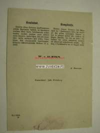 Kuulutus; talokas Simo Soininen Jaakkimwaaran Pitäjän Pajusyrjän kylästä .. 1882 -asiakirja