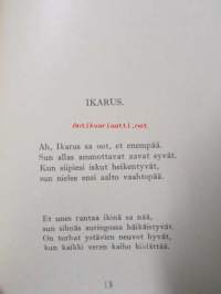 Hiilivalkea ynnä muita runoja