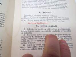 Automobiilitaksa Helsinki 1924