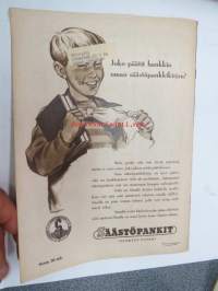 Joka Poika 1951 nr 1 -lehti pojille