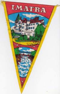 Matkailuviiri Imatra,  25 x 14 cm.