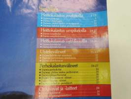 Tärppi 1991 -uistimet, vavat, kalastustarvikkeet -tuoteluettelo