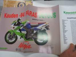 Kawasaki Ninja ZX-9R ym. 1994 mallit -myyntiesite