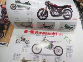 Kawasaki Ninja ZX-9R ym. 1994 mallit -myyntiesite