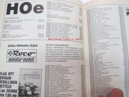 Risteysasema pienoisrautatietarvikehinnasto 1988