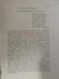 Koululaisen muistikirja 1921-1922