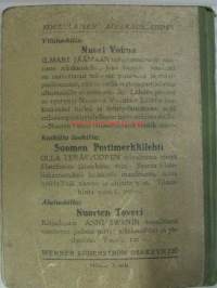 Koululaisen muistikirja 1921-1922