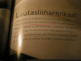 Lautasliinat - Taittelu-, ompelu- ja koristelumalleja