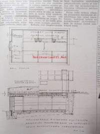Koneviesti 1959 nr 11 -mm. Tehdasvalmisteiset puutalot, Sikala ja sen laitteet, Viljankuivaaja NÄppärä, Oerlikon Revars ylijännitesuoja ym. -ylimääräinen