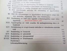 Rationell beskärning av fruktträd