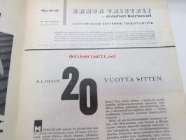 Kansa Taisteli 1959 nr 11-12, sis. mm. seur. artikkelit; Valo Nihtilä - Viivytystaistelut Kannaksella 1939, Urho Arhosuo - Vastaisku Vammeljoella 1939, A.L. Blick