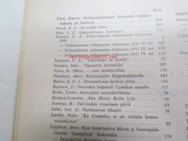 Kansa Taisteli 1959 nr 11-12, sis. mm. seur. artikkelit; Valo Nihtilä - Viivytystaistelut Kannaksella 1939, Urho Arhosuo - Vastaisku Vammeljoella 1939, A.L. Blick