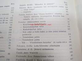 Kansa Taisteli 1959 nr 11-12, sis. mm. seur. artikkelit; Valo Nihtilä - Viivytystaistelut Kannaksella 1939, Urho Arhosuo - Vastaisku Vammeljoella 1939, A.L. Blick