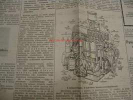 Maaseudun Koneviesti 1954 / 20, sis. mm. seur. artikkelit / kuvat / mainokset; Fahr-dieseltraktorit, Maaöljyn tarina, Kynnön maailmanmestaruus,