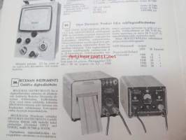 Mittaus ja säätö 1962 nr 3 - Oy Control Ab asiakaslehti, sis. mm. artikkelit; Digitaalinen taajuudenmittaus ja sen sovellutukset, pNa-mittaus - teoriaa ja