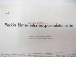 Mittaus ja säätö 1963 nr 1 - Oy Control Ab asiakaslehti, sis. mm. artikkelit; ElectriK Tel-O-Set, Perkin Elmer infrarödspektrofotometrar / spektrofotometrit,