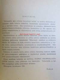 Palosuojeluopas erilaisia huonetiloja varten