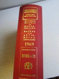 Suomen pankit ja osakeyhtiöt 1969 -Banker och aktiebolag i Finland
